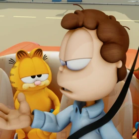 El juego del gato y el ratón - Garfield