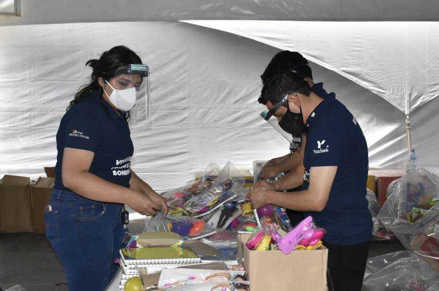 ¡Muchas gracias a todos los voluntarios por poner toda su dedicación y compromiso a este #JuguetónAzteca!