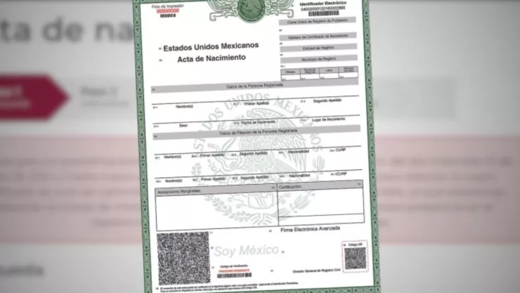 Estas actas de nacimiento van a perder vigencia