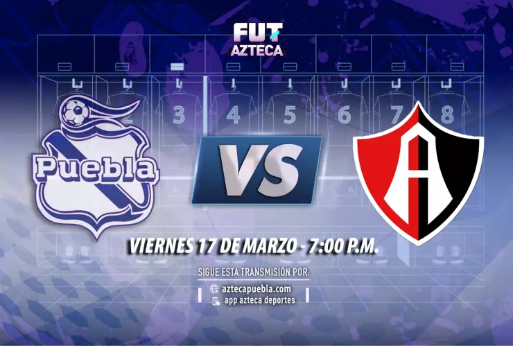 Puebla vs Atlas dónde ver en vivo, fecha y horario