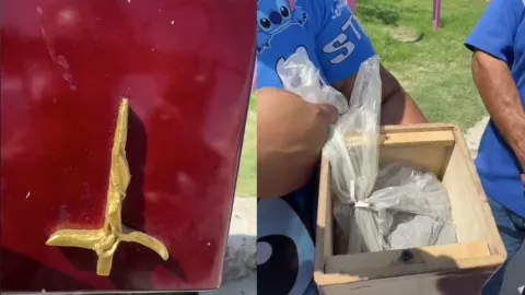 Crematorio en Ciudad Ju&aacute;rez: Familia encuentra arena y cemento en la urna de su madre; exigen justicia