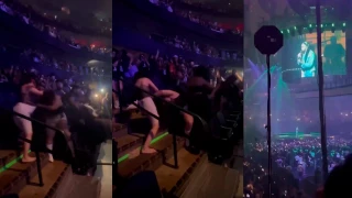 Pelea concierto de Bad Bunny