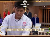 Lancer sudando