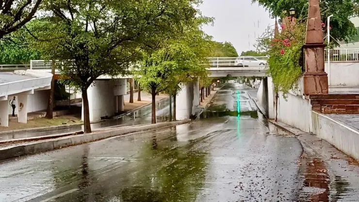 Lluvia en Culiacán