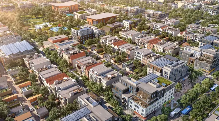 El proyecto East Solano Plan ya mostró las primeras imágenes de la nueva ciudad que crearán en California