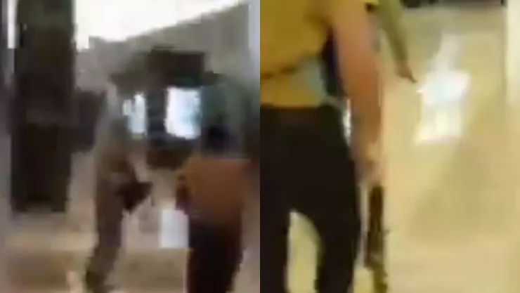 Terroristas graban momento de tiroteo