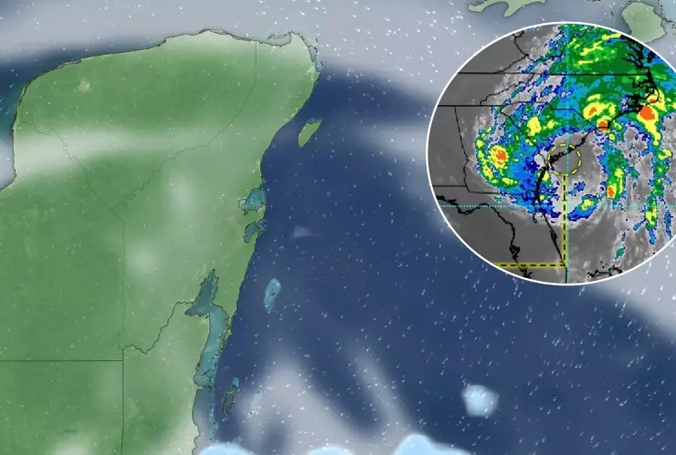 Así estará afectando la tormenta tropical Debby; aquí el clima en Cancún