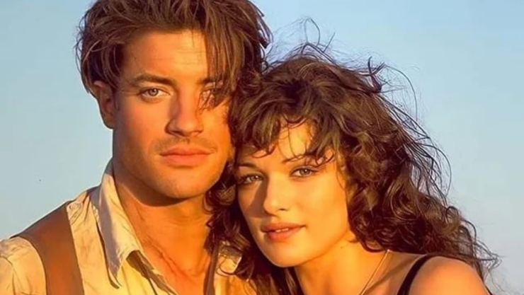 Brendan Fraser y Rachel Weisz.