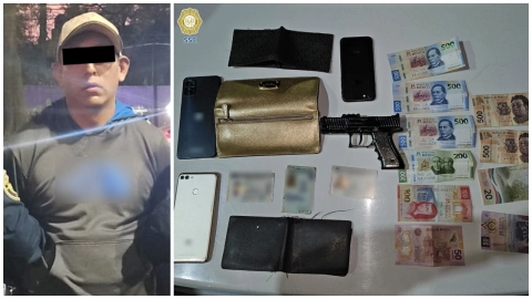 Un hombre fue detenido por presuntamente asaltar a conductor en Periférico.