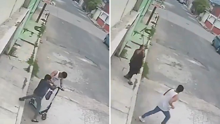 ¡Con un trapeador! Abuelita enfrenta a ladrón por su nieto en Valle de Chalco.png
