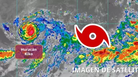 Se forma el huracán KIKO en el pacífico: EN VIVO su ubicación exacta, trayectoria y zonas afectadas