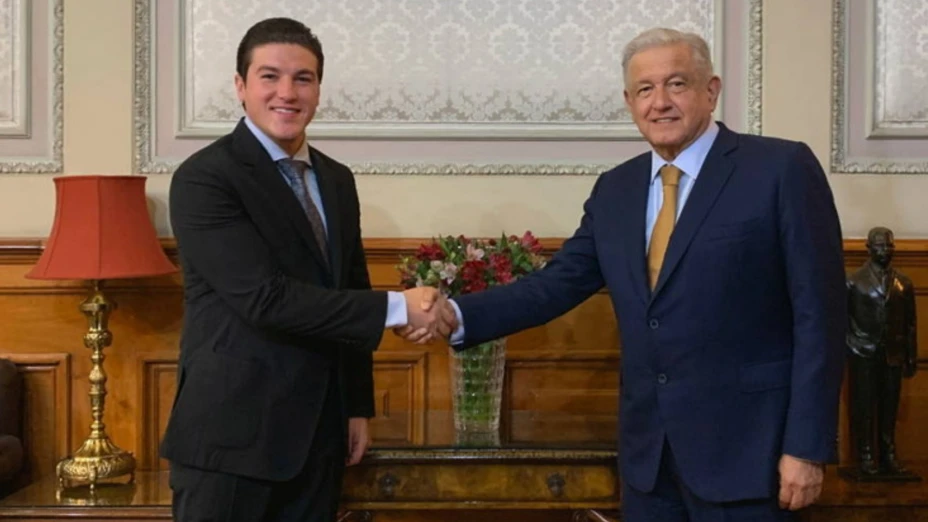 Samuel García Sepúlveda y Andrés Manuel López Obrador
