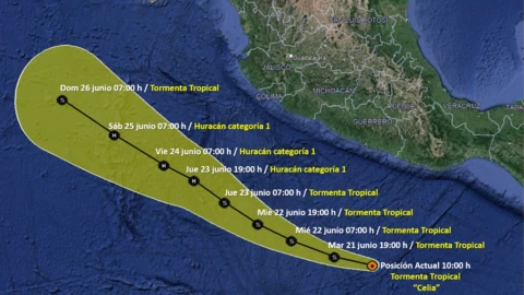 Tormenta Tropical Celia