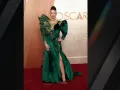 Laura Blount quiso rendir homenaje a ‘Wicked'; sin embargo, su extravagancia, no la hizo brillar en la alfombra roja de los Oscars. | Foto: Mike Coppola/Getty Images