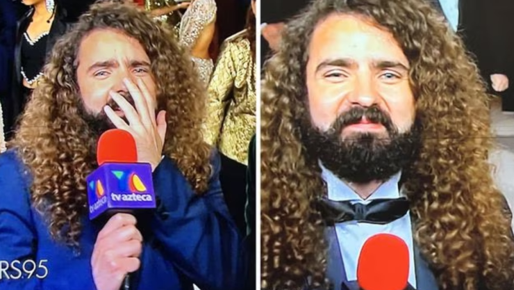 El tiktoker mexicano, Javier Ibarreche, estuvo en la 95 entrega de los Premios Oscar