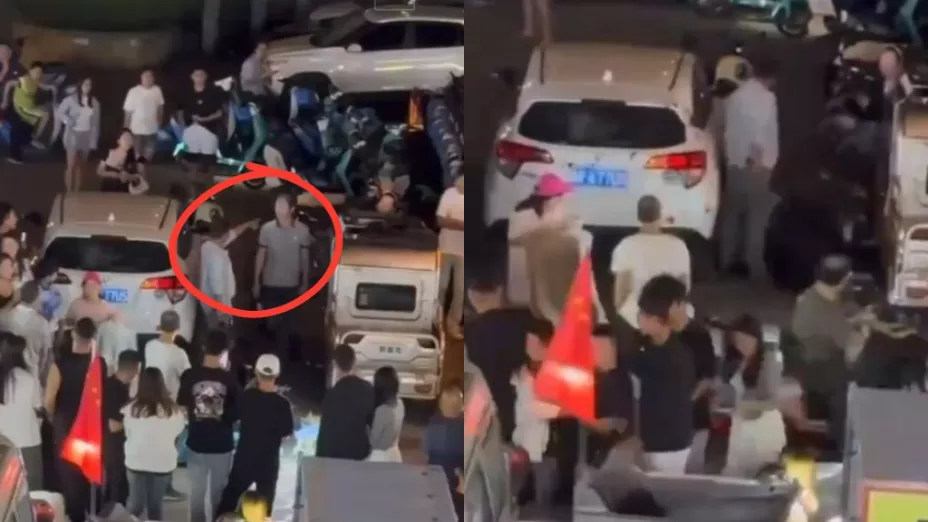 Hombre le corta el cuello a su oponente con un hacha