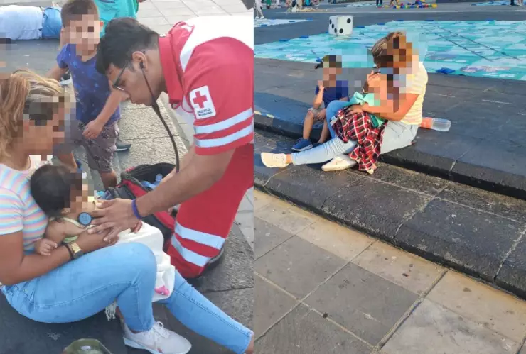 bebé cae al mar del Malecón de Veracruz