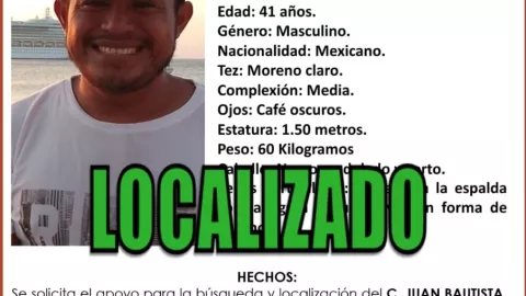 ¡Actualización! Localizan con vida a Juan Bautista Ayil Hau tras varios días desaparecido en Cancún: Esto se sabe