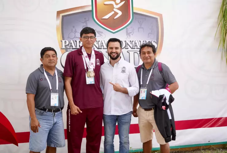 Edson Arce gana dos oros para Quintana Roo en los Paranacionales CONADE 2023