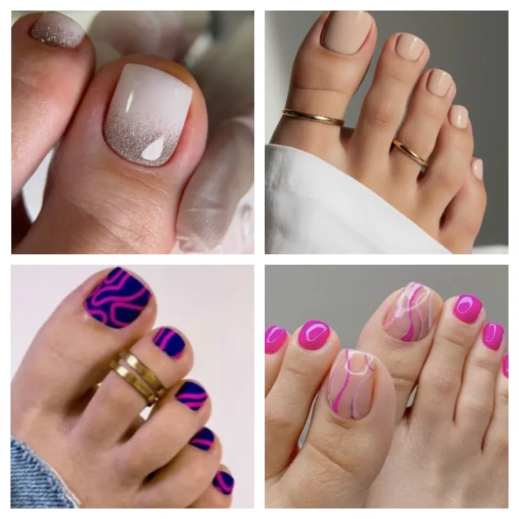 uñas de pies