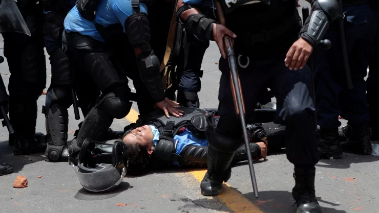 Tercer día consecutivo de protestas en Nicaragua