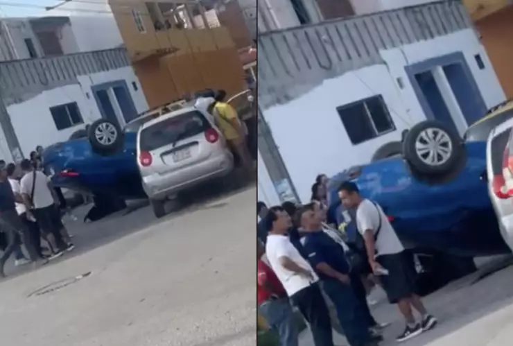 Volcadura deja a 3 personas lesionadas en Supermanzana 222 en Cancún HOY: Esto se sabe del accidente