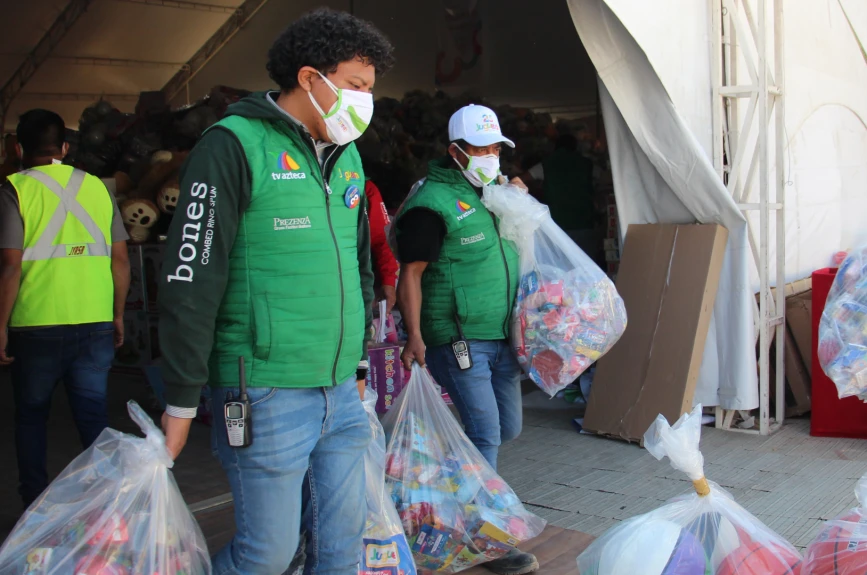 Respetando las normas sanitarias, nada nos impidió verlos felices