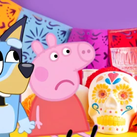 4 capítulos de Bluey y Peppa Pig para explicar el Día de Muertos y el recuerdo de los abuelos a tus hijos