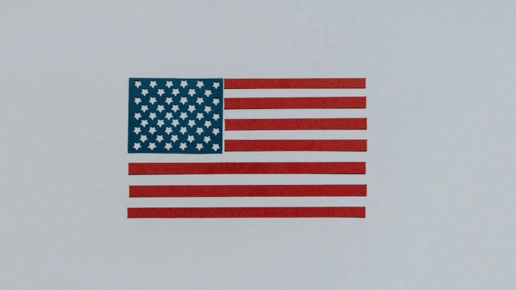 Bandera de Estados Unidos.
