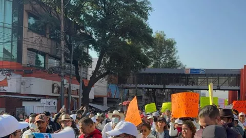 Calles cerradas por bloqueos en CDMX hoy