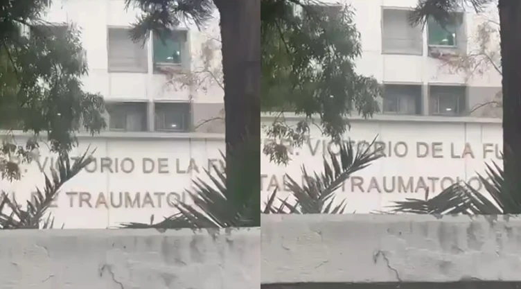 Hombre cae desde un piso en Hospital Magdalena de las Salinas en CDMX