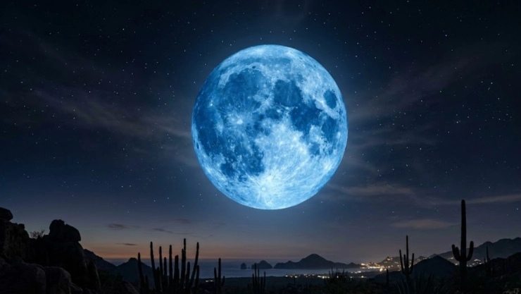 Luna Azul de mayo
