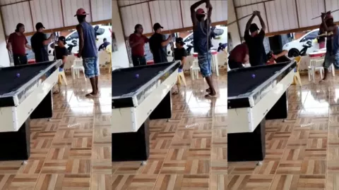 Sujetos atacan a un hombre a sangre fría adentro de un bar