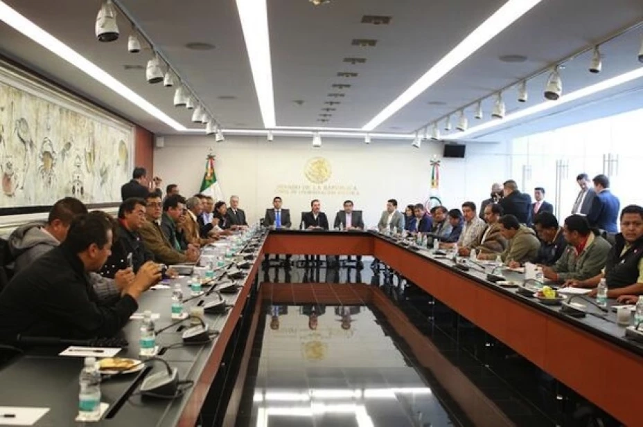 La Jucopo del Seando recibió a una comisión de maestros de la CNTE