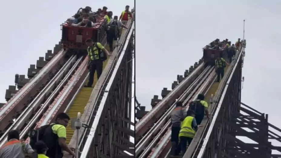 VIDEO_ Juego mecánico queda suspendido en las alturas en CDMX.jpg