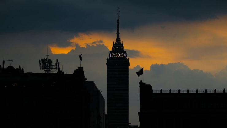 Lluvias en la capital