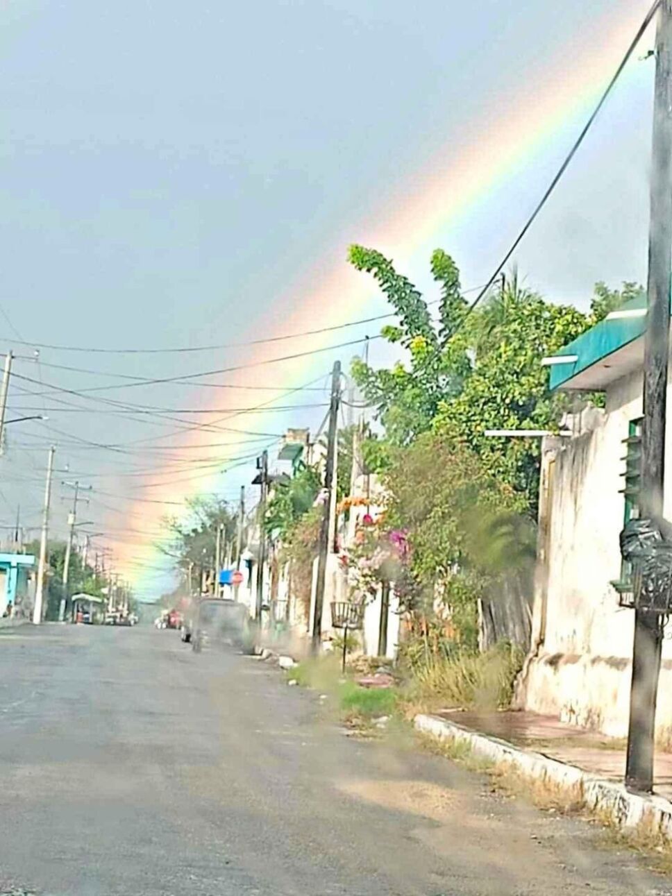 Fotos Después de la lluvia llega un dos arcoíris a Chetumal