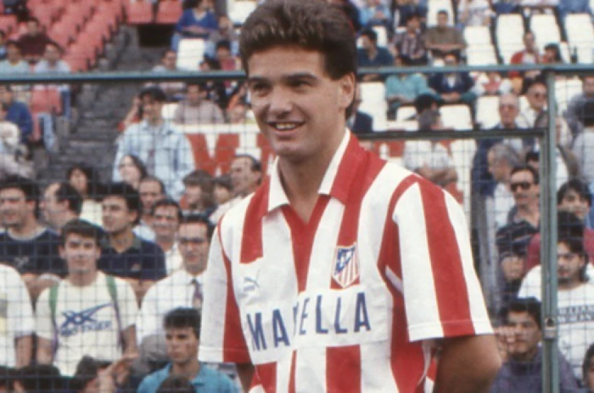 Luis García en el Atlético de Madrid
