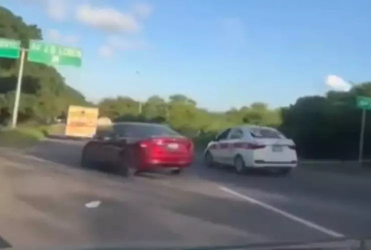 Accidente en J.B Lobos en Veracruz