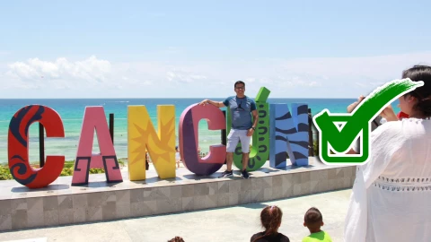 Estas son las playas de Cancún en las que puedes nadar HOY 19 de enero de 2026.webp