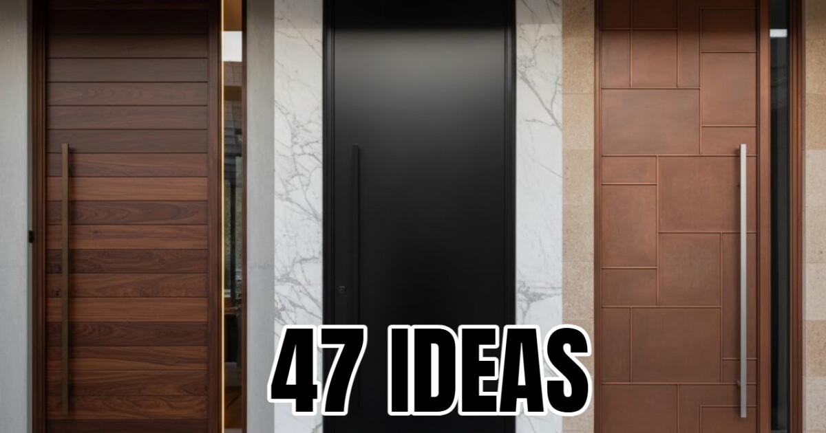 47 ideas para decorar la puerta de la entrada en tu casa: desde ...