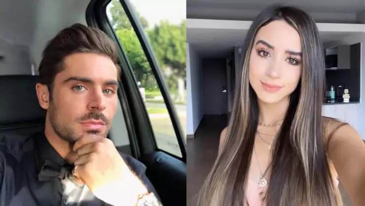 Tammy Parra y Zac Efron.