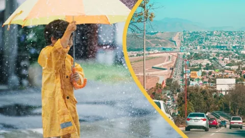 Lluvias Tijuana ¿A qué hora caerán lluvias este jueves 17 y 18 de abril de 2025