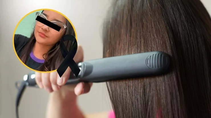 Adolescente muere mientras se planchaba el cabello