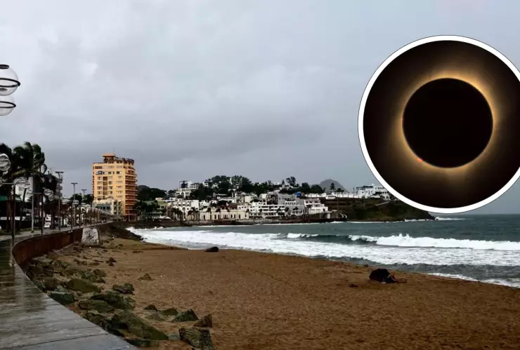 Playas donde ver el eclipse solar en Mazatlán