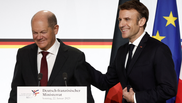 Francia y Alemania apoyan a Ucrania