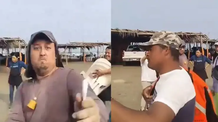 Palaperos de Chachalacas agreden a turistas