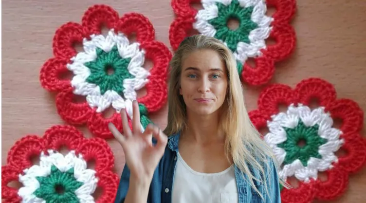 5 ideas de crochet con los colores de la bandera de México