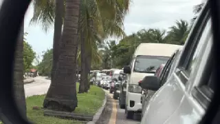 ¿Por qué hay tráfico en la zona hotelera de Cancún HOY, 6 de noviembre? Esto se sabe
