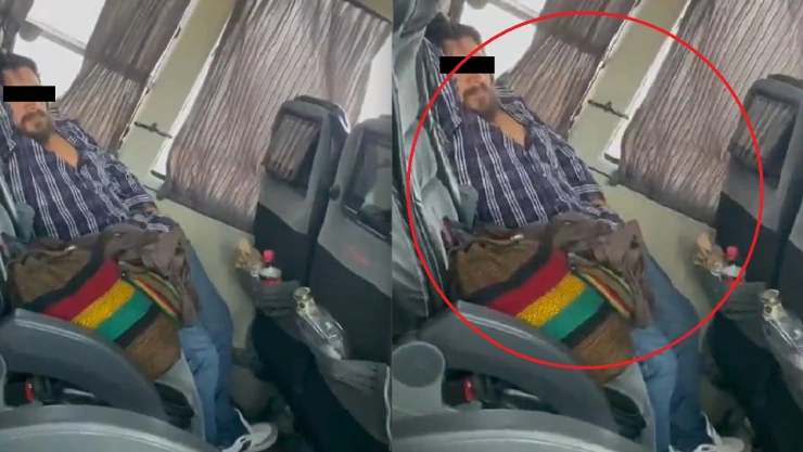 hombre se masturba frente a joven autobús futura puebla